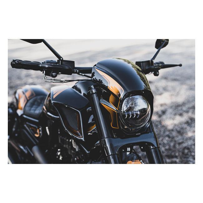 Aggressor Headlamp Fairing For 09-17 V-Rod NU