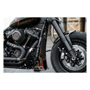 Lower Fork Covers Gloss Black For 18-21 M8 Softail FXFB/S Fat Bob