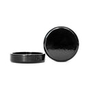 Fork Tube Cap Bolt Covers Gloss Black For 18-21 M8 Softail FLHC/S Heritage