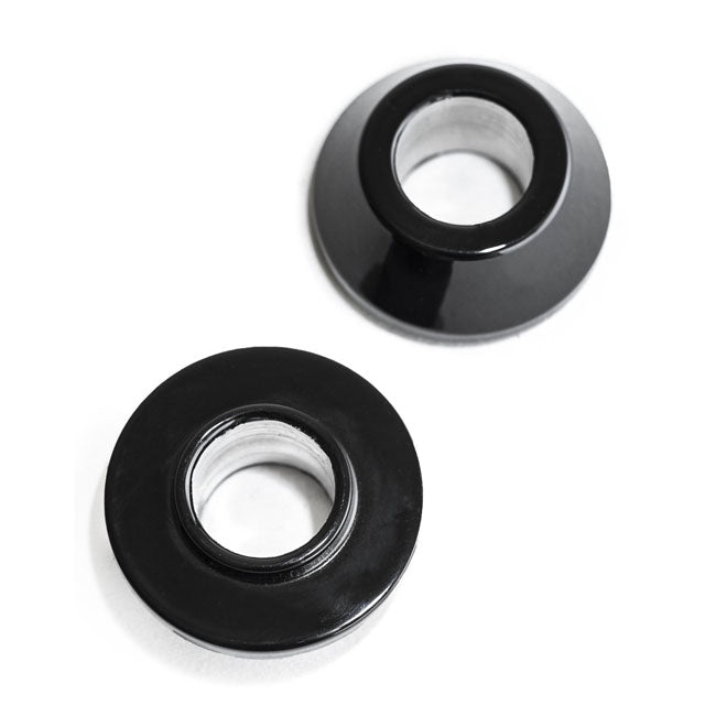 Front Wheel Spacer Kit Left & Right Black For 08-21 Touring non ABS Models Only