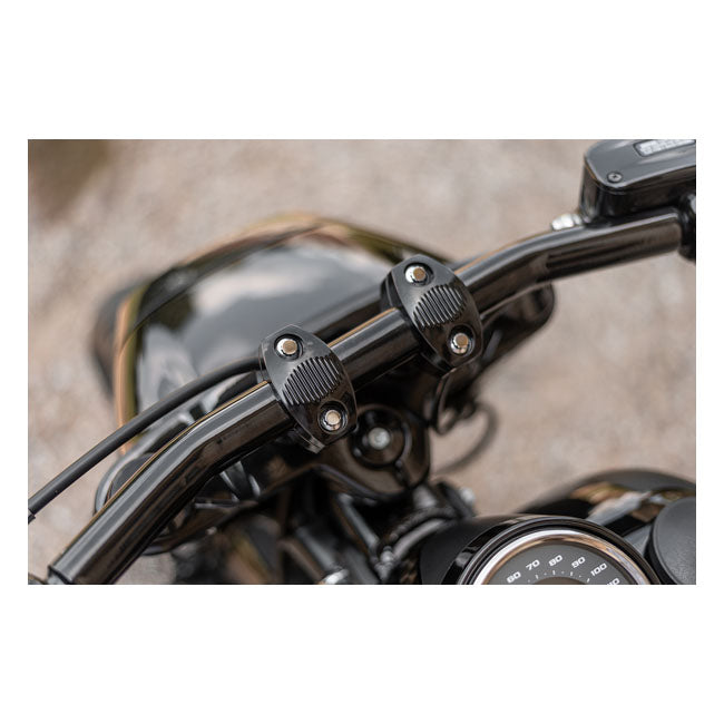 3 Inch Risers For 1-1/4" Bars Black