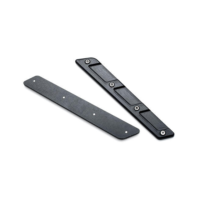 Killer Custom Saddlebag Latch Inserts. Black