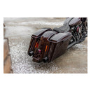 Killer Custom Saddlebag Latch Inserts. Black