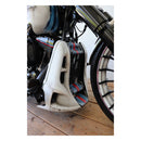 Radiator Cover 'Racing' Matt Black For 13-17 Softail FXSB Breakout NU