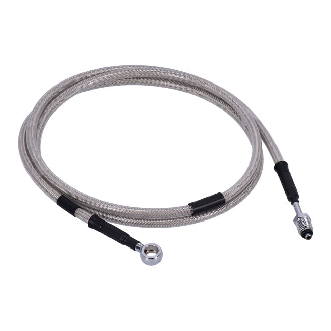 Hydraulic Clutch Line Kit Clear Coated - 63 Inch