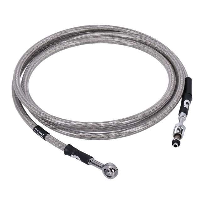 Hydraulic Clutch Line Kit Clear Coated - 77 Inch