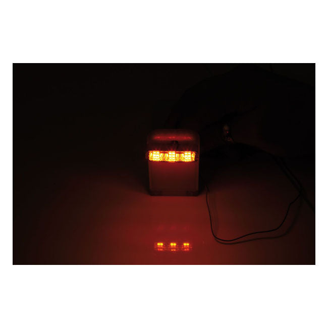 Shorty 2 Pro Turn Signal / Taillight Combo Smoke Lens ECE Approved