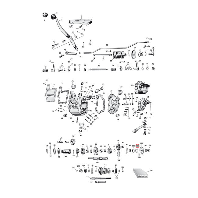 Oil Seal Transmission Sprocket