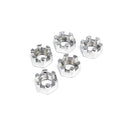 Chrome Castle Nut 3/8-24