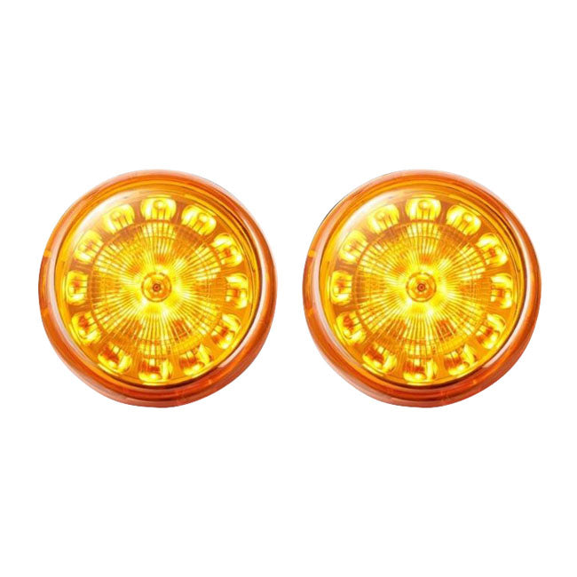 Probeam Front LED Turn Signal Inserts H-D Bullet Style