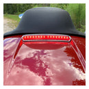 Tour-Pak Lid Light Chrome Red Lens