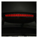 Tour-Pak Lid Light Black Red Lens