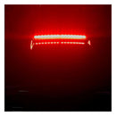 Tour-Pak Lid Light Black Red Lens