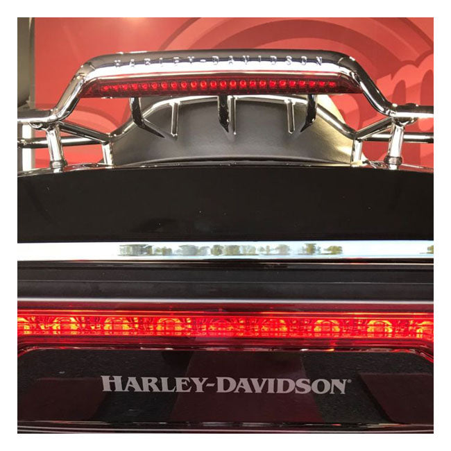 Tour-Pak Luggage Rack LED Light Bar Red