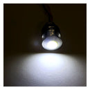 LED Boltz Amber / White LEDs Black
