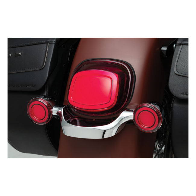 Rear Tracer LED Turn Signal Insert Set Red Lens