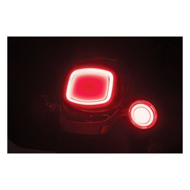 Rear Tracer LED Turn Signal Insert Set Red Lens