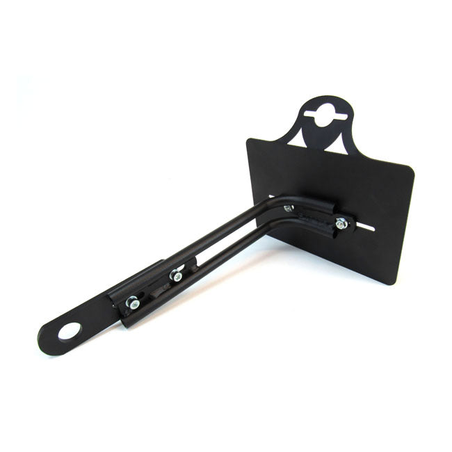 Side Mount Dutch & Belgian License Plate Bracket For 20mm Mount Hole For Taillight Design