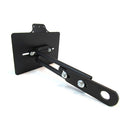 Side Mount Dutch & Belgian License Plate Bracket For 26mm Mount Hole