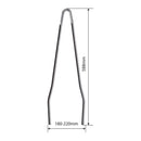 New Old School Sissy Bar Narrow Chrome