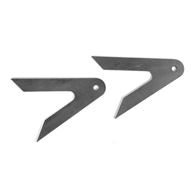 Weld-On Passenger Footpeg Brackets For Universal