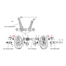 Nut Crankpin L81-98 XL For L81-98 XL NU