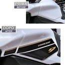3D Motorcycle Stickers - Tank Sides For Yamaha Tracer 9/9GT/9GT+ 2021-2024