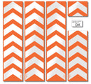 3D Motorcycle Stickers - Panniers Orange For KTM Super Duke 2016-2019