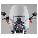 Spartan Quick Release Windshield Clear - 16.25 Inch High For Sportster Models