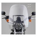 Spartan Quick Release Windshield Clear - 18.50 Inch High For Sportster Models