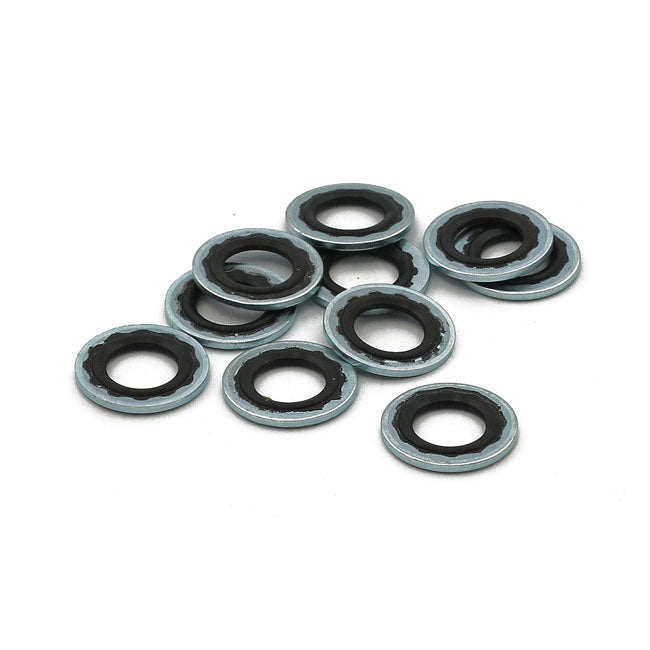 10 Mm Seal-Washer Banjo Bolt For 82-03 H-D With DUAL DISK H/M/CYL 3/8 BOLT