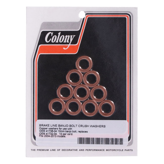 Brake Seal Washer 10 MM For 04-13 Various XL