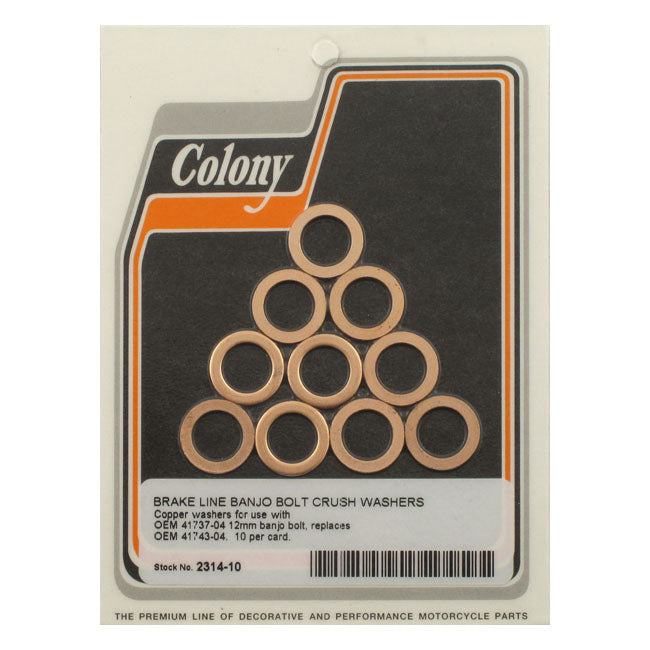 Brake Seal Washer 12 MM