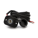 Panel Mounted Dual Port Usb Charger