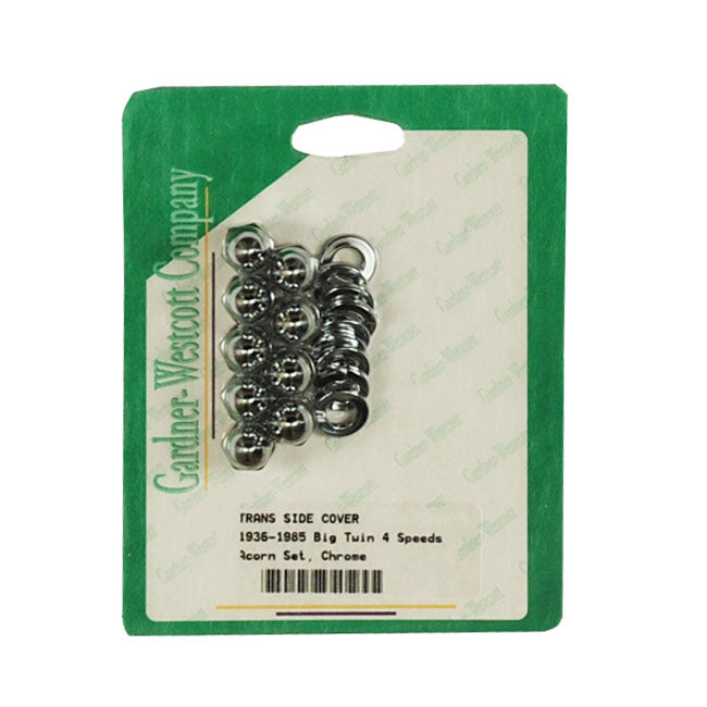 Transmission Side Cover Acorn Nut Kit For 36-86 4-Sp B.T. NU