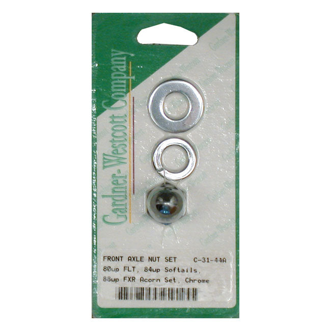 Front Axle Acorn Nut Kit Front Wheel