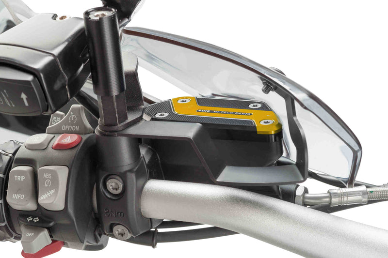 Rear Brake Fluid Reservoir Cover Gold For BMW R1200 GS 2013-2018