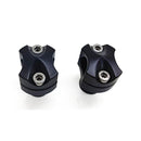 Spock Risers 1 Inch Diameter Black