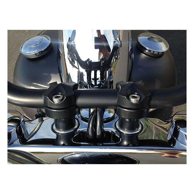 Spock Risers 32 MM Diameter Black