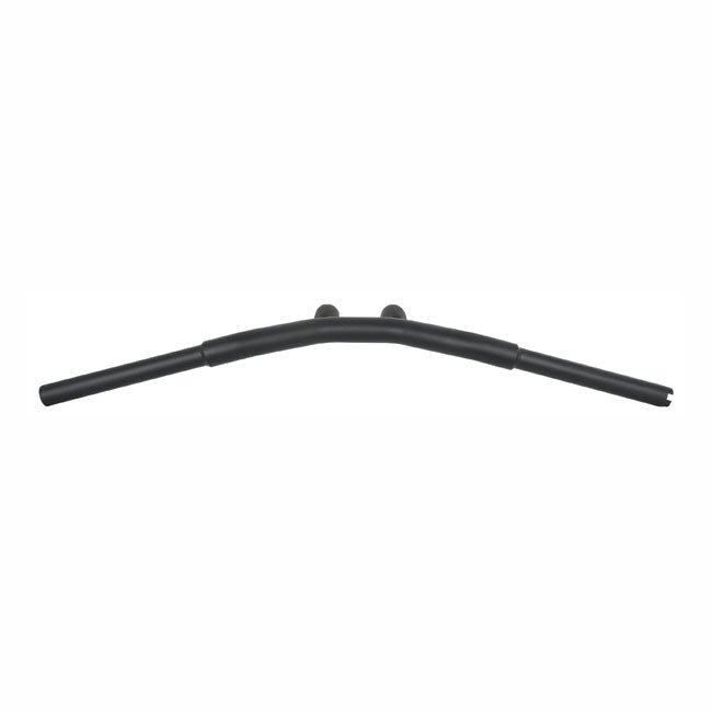 Dominator Raked 1-1/4 Inch T-Bar 10 Inch Rise Matt Black