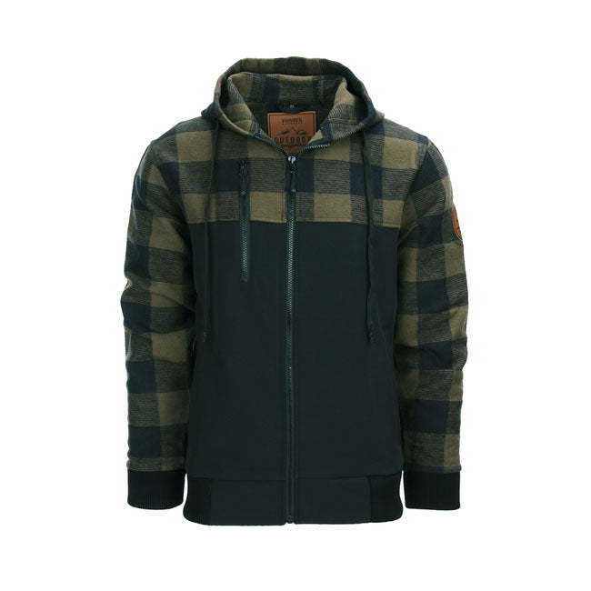 Motorcycle Storehouse Lumbershell Jacket Black / Olive