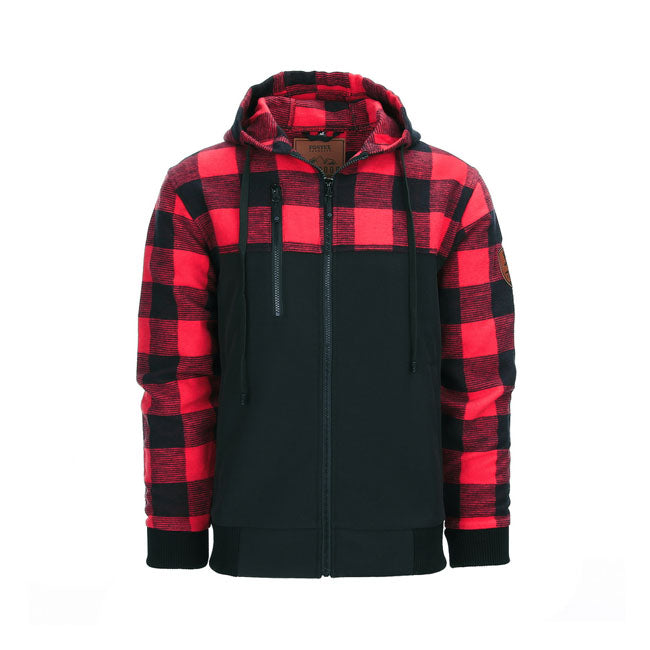 Motorcycle Storehouse Lumbershell Jacket Black / Red