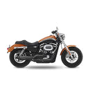 2 In 1 Short Exhaust System Matt Black