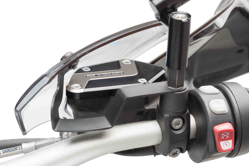 Rear Clutch Fluid Reservoir Cover Silver For BMW R1200 GS 2013-2018