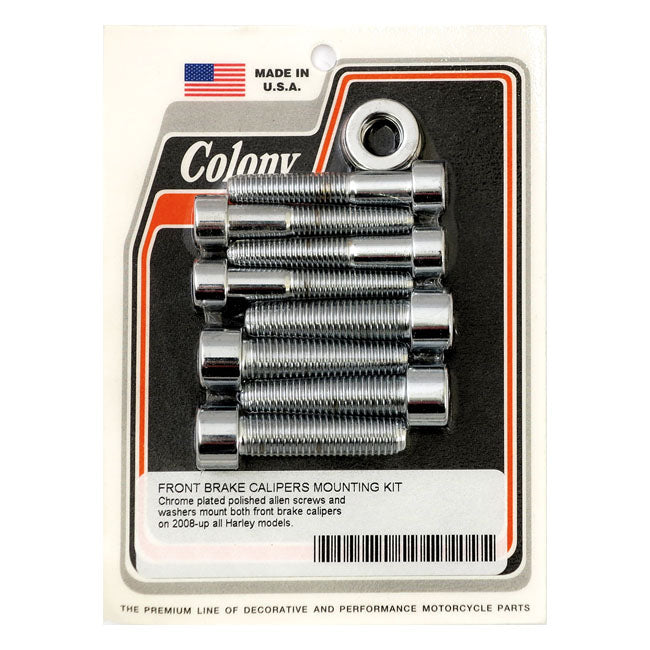 Caliper Mount Bolt Kit For 08-17 Softail