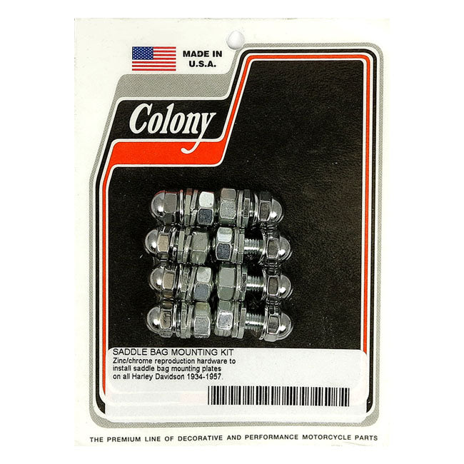 Saddlebag Bolt Mount Kit For 34-57 rigid H-D Models