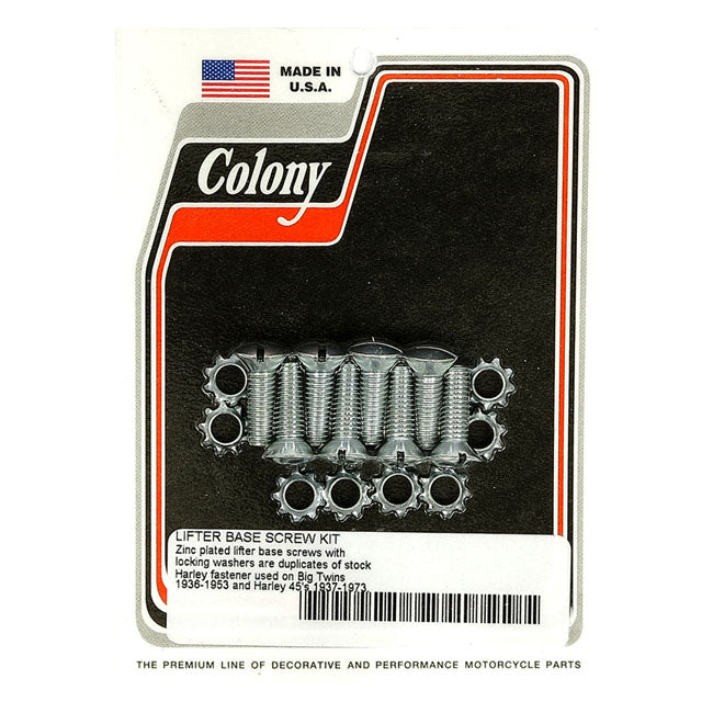Tappet Block Mount Kit OEM Style Zinc For L53-E76 B.T.