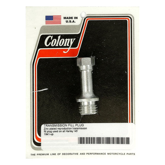 Transmission Oil Fill Plug Chrome For 41-73 45 Inch SV