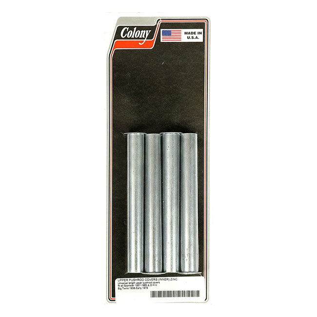 Inner Pushrod Cover Tubes Zinc For 48-E79 B.T.