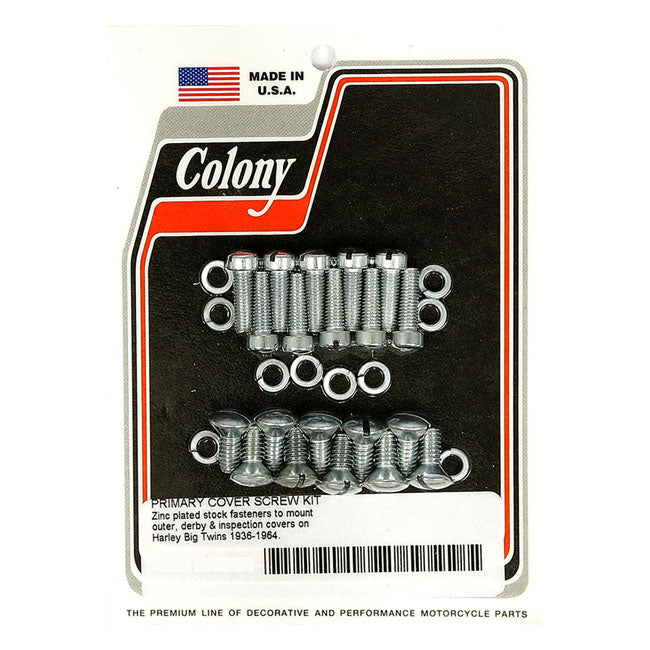 Primary Mount Kit Slotted Style Zinc For 65-69 B.T.